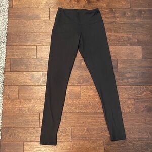 Felina Black High Waisted Leggings with Smooth Waistband